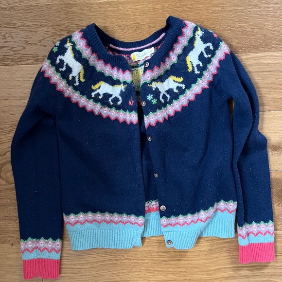 Mini Boden Other - Mini Boden Fun Fair Isle Cardigan